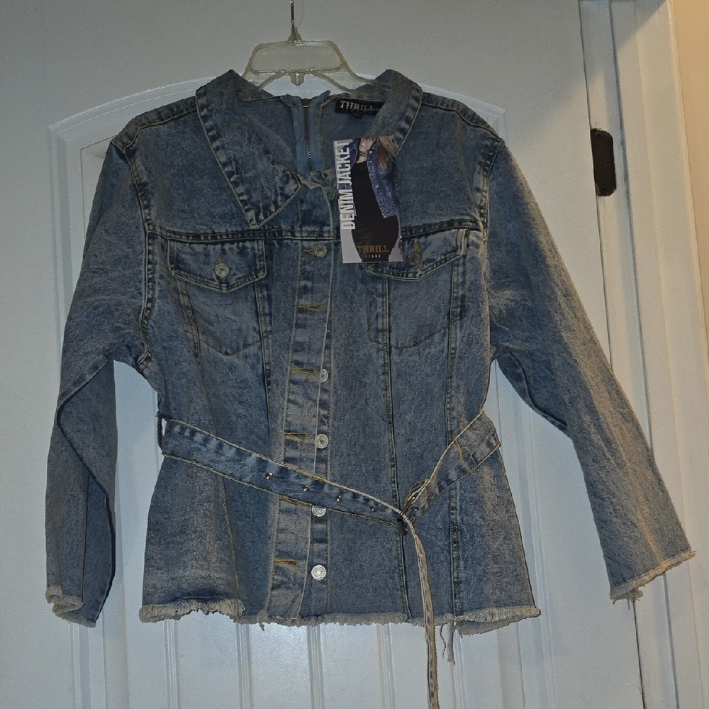 Thrill Blue Denim Jacket